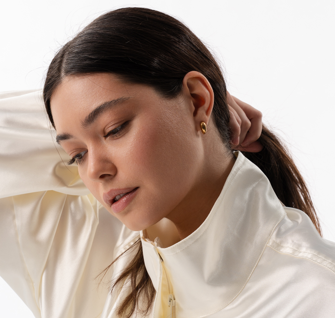 Серьги Мармалато, цвет золото #3