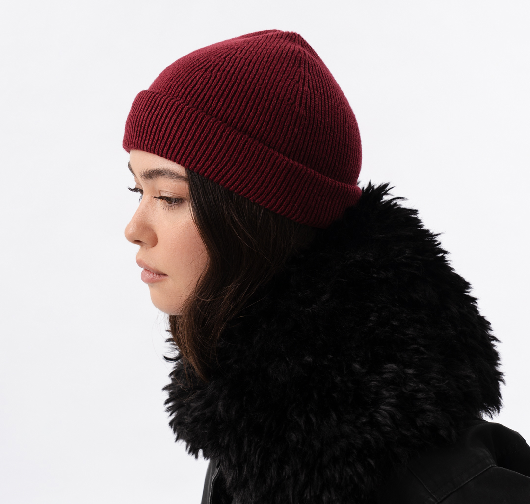 Шапка Мармалато, цвет бордовый #2