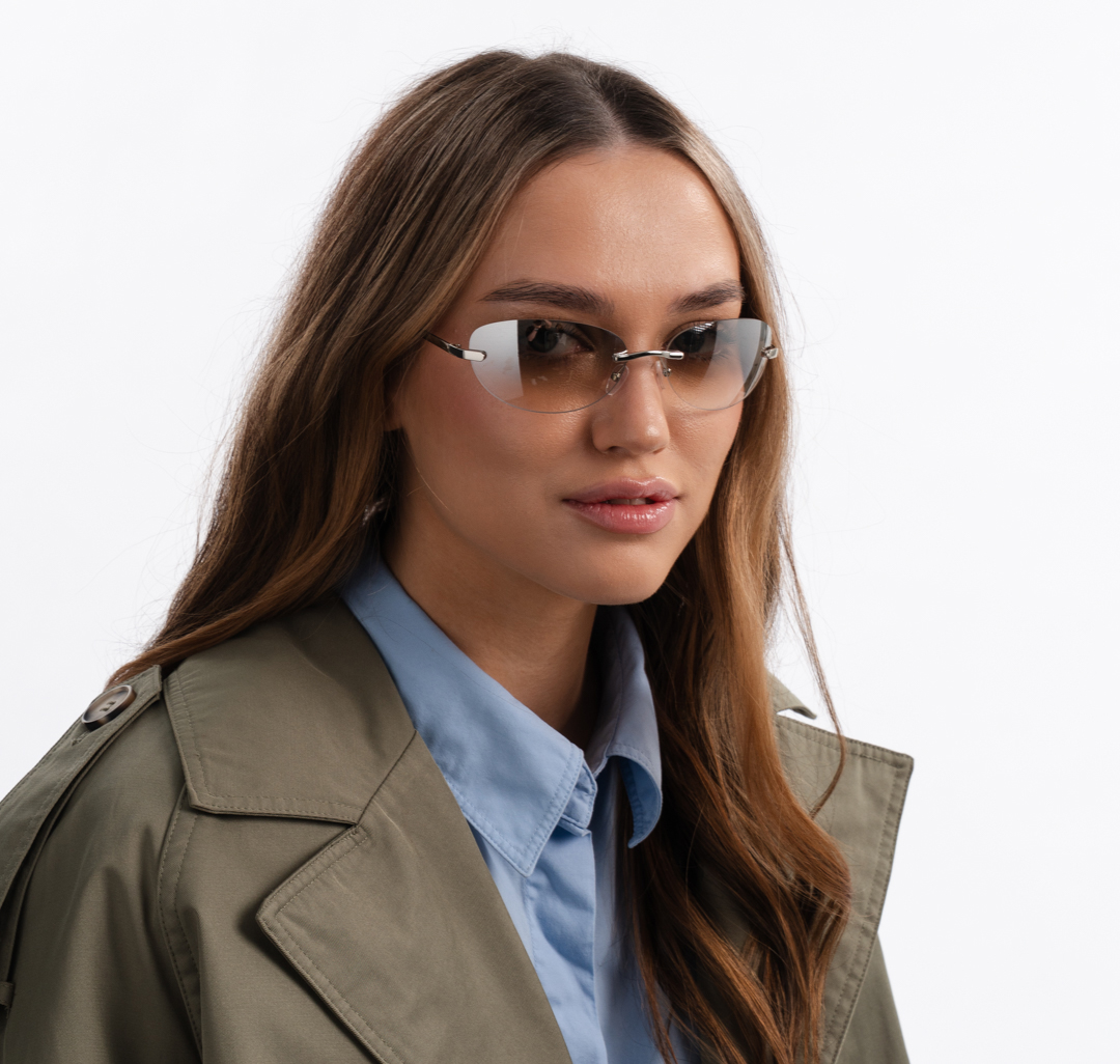 Очки солнцезащитные прозрачные-серебро Мармалато, цвет Прозрачный-серебро #2