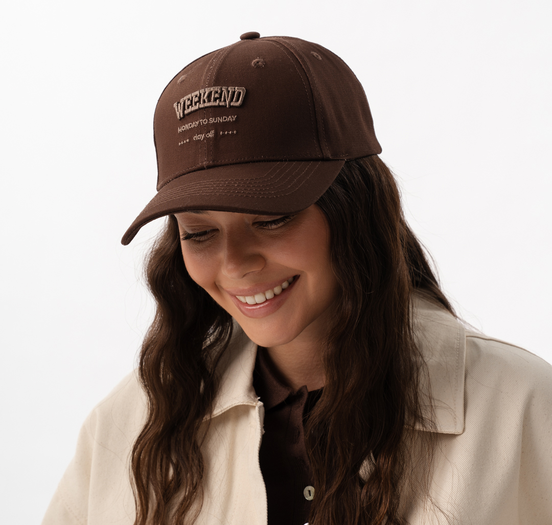 Бейсболка Мармалато, цвет шоколадный-бежевый #4