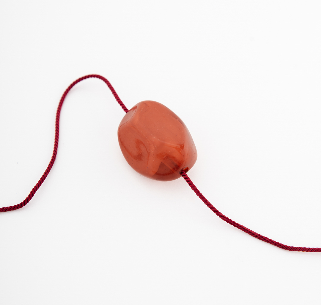 Колье Мармалато, цвет коричневый-розовый #5