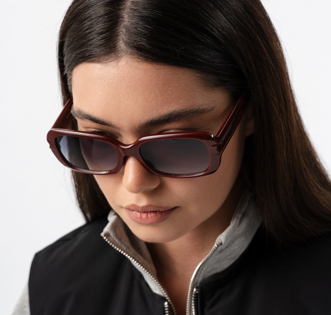 Очки с чехлом Мармалато, цвет винный-черный #3