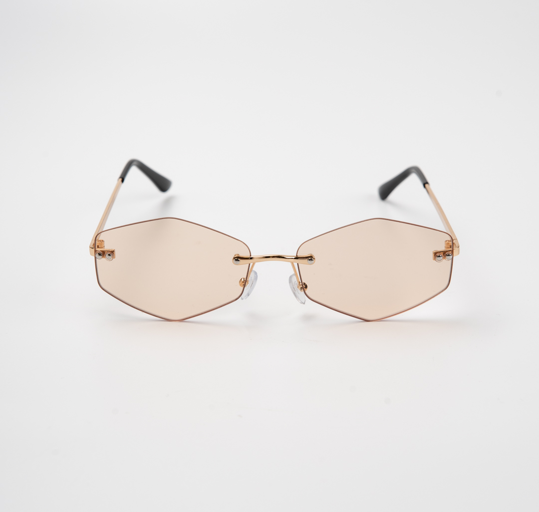 Очки с чехлом Мармалато, цвет бежевый-золото #3