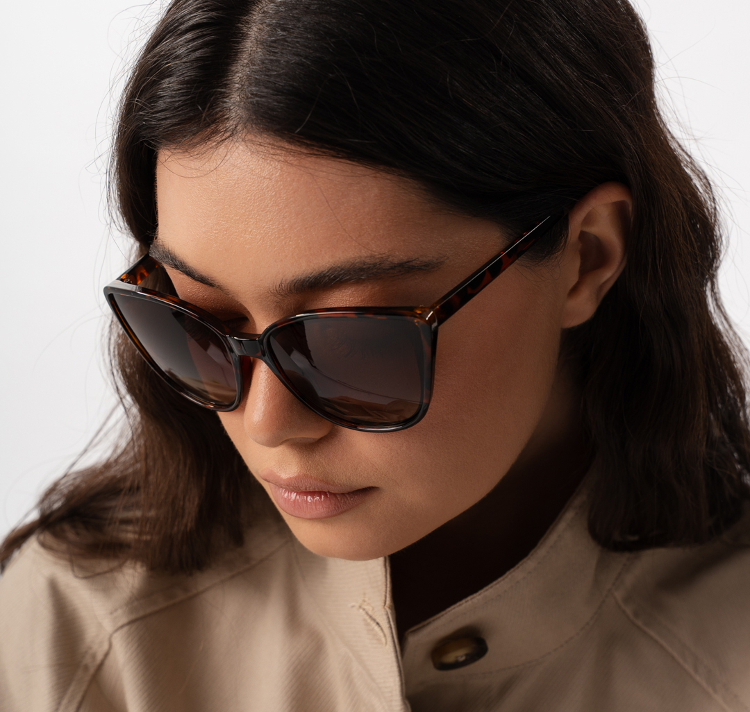 Очки с чехлом Мармалато, цвет коричневый-черный #2