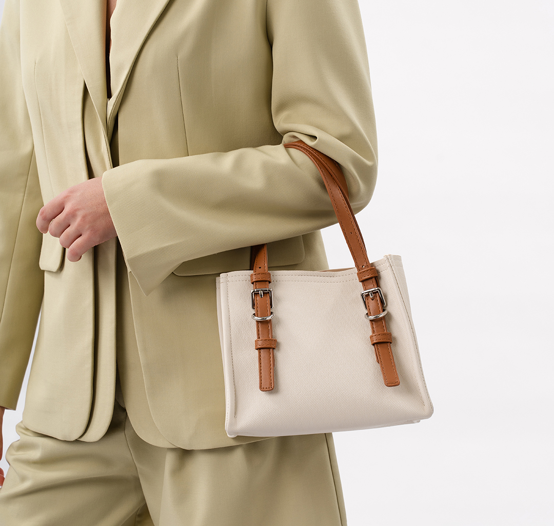 Сумка-кошелек Мармалато, цвет молочный-коричневый #6