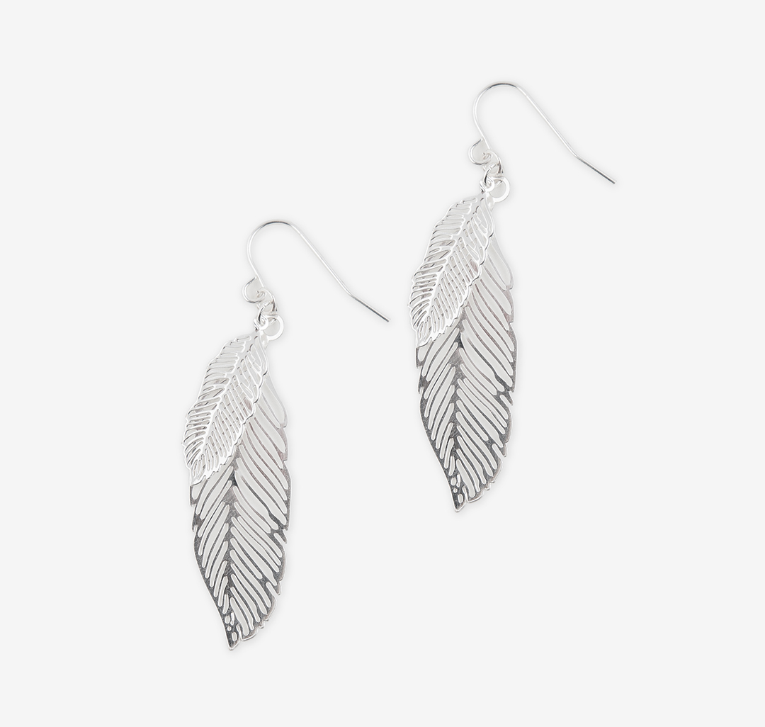 Серьги Мармалато, цвет белое серебро #1