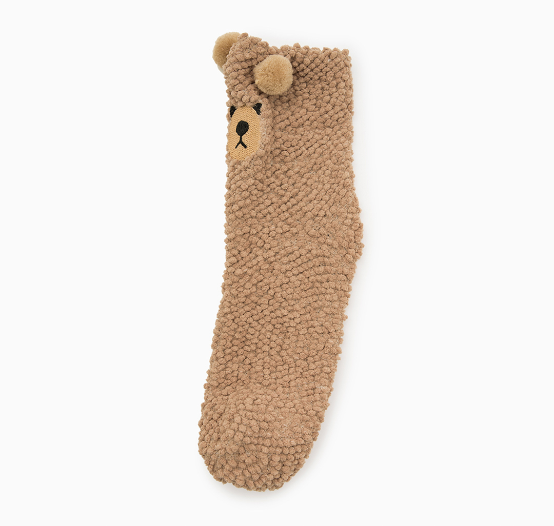 Носки (1 пара) Мармалато, цвет Коричневый-молочный-черный #2