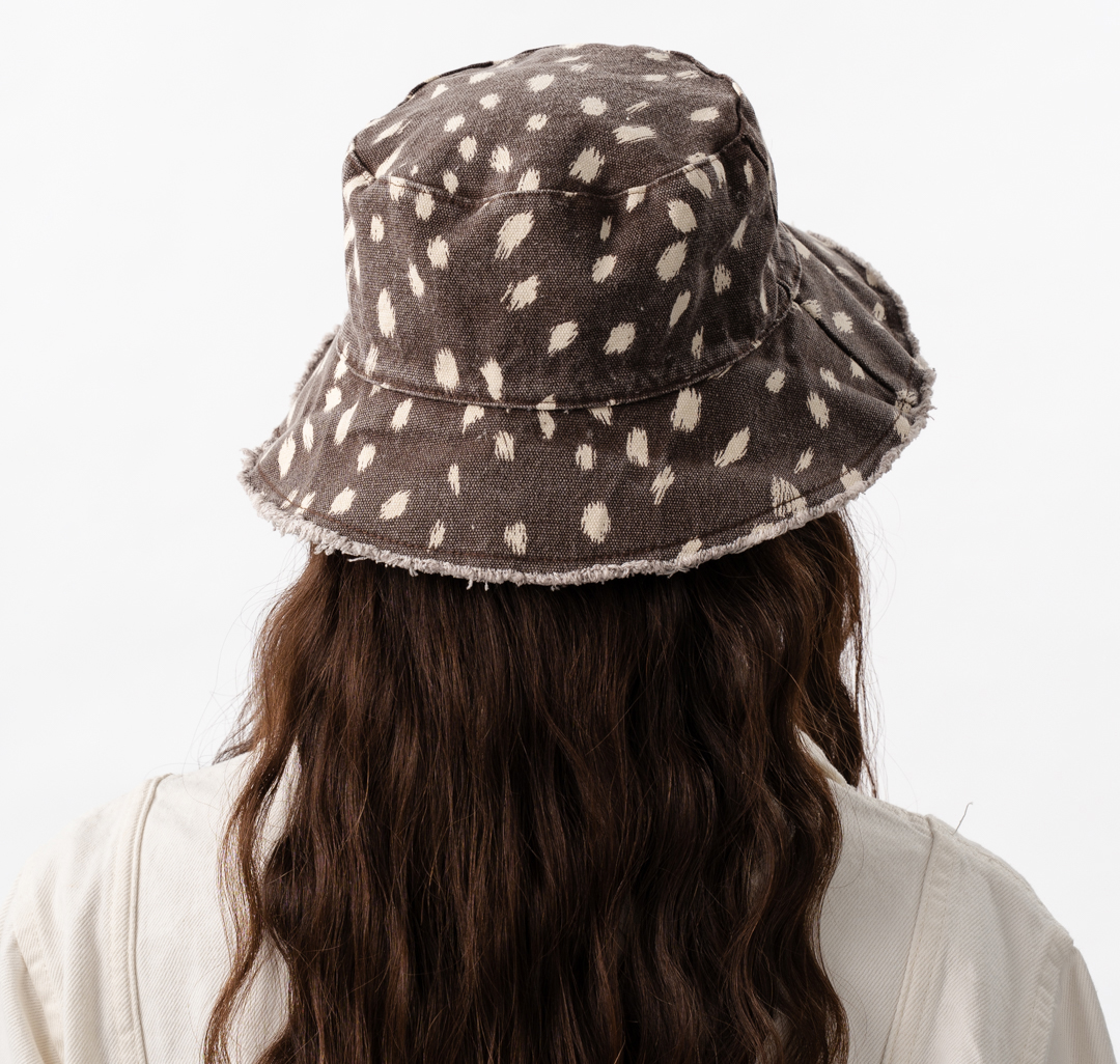 Панама Мармалато, цвет коричневый-молочный #3