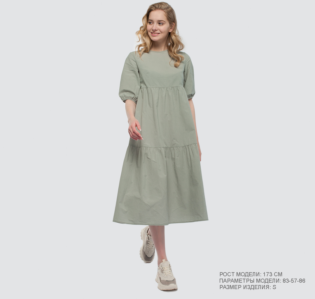Женское платье Мармалато, цвет Зеленый #1
