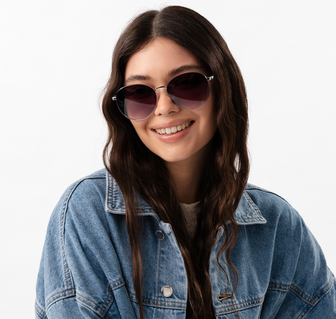 Очки с чехлом Мармалато, цвет черный-серебро #2