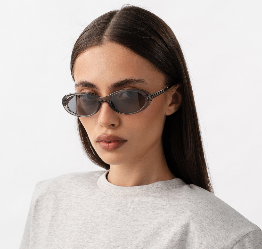 Очки с чехлом Мармалато, цвет серый #2