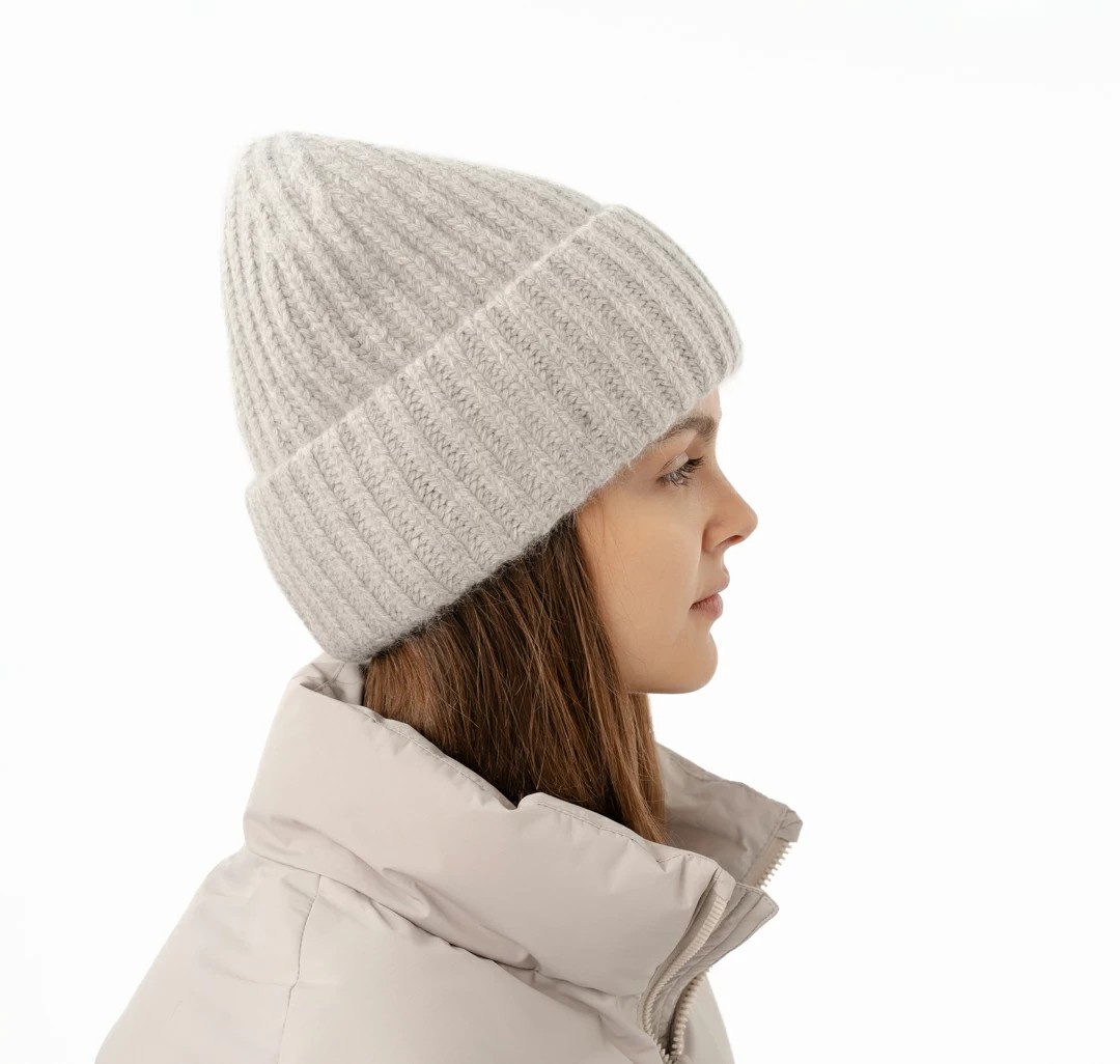 Шапка Мармалато, цвет светло-серый #2