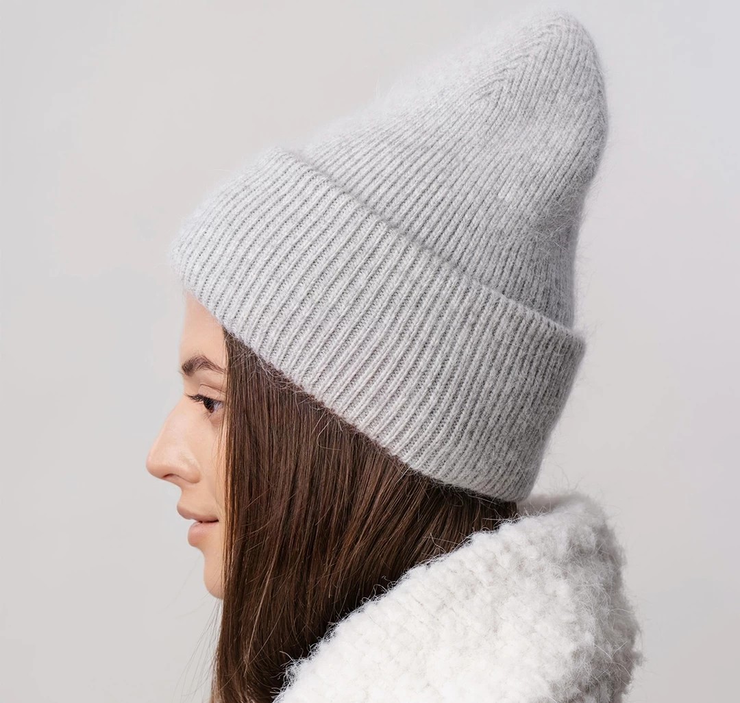 Шапка Мармалато, цвет светло-серый #4