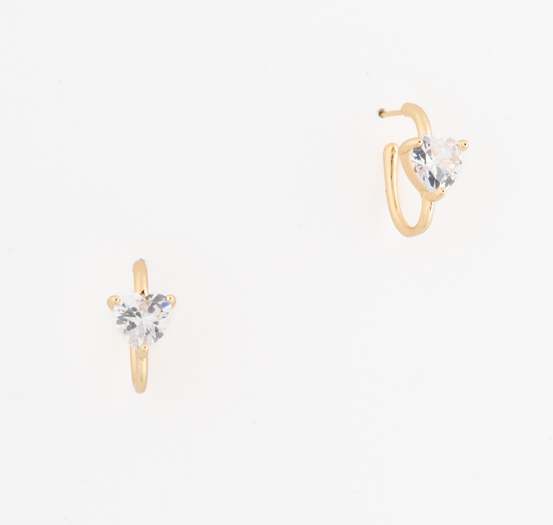 Серьги Мармалато, цвет Золото-прозрачный #1