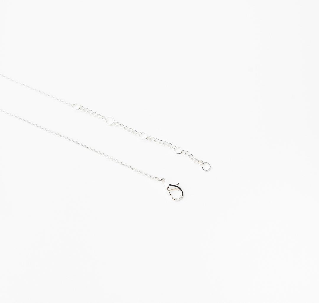 Колье Мармалато, цвет серебро-прозрачный #3