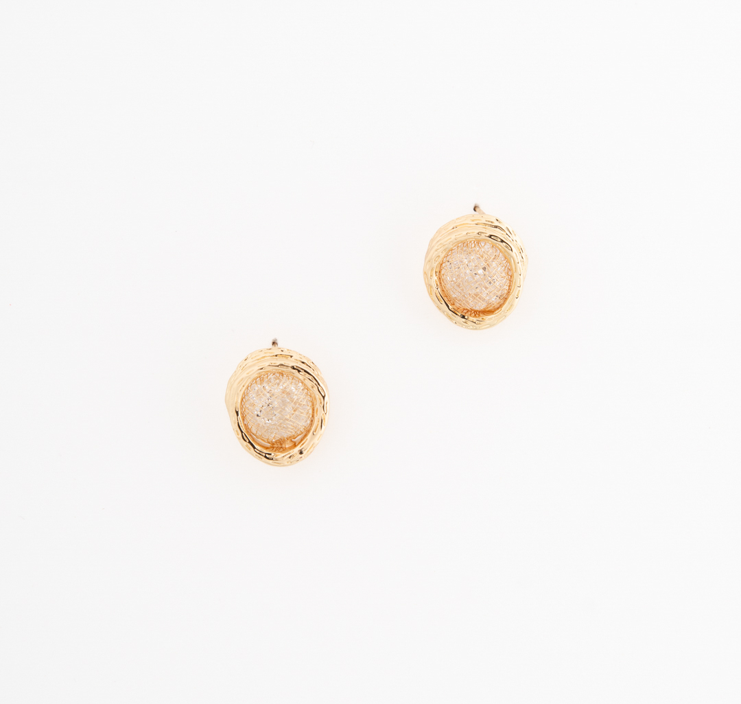 Серьги Мармалато, цвет золото-прозрачный #4