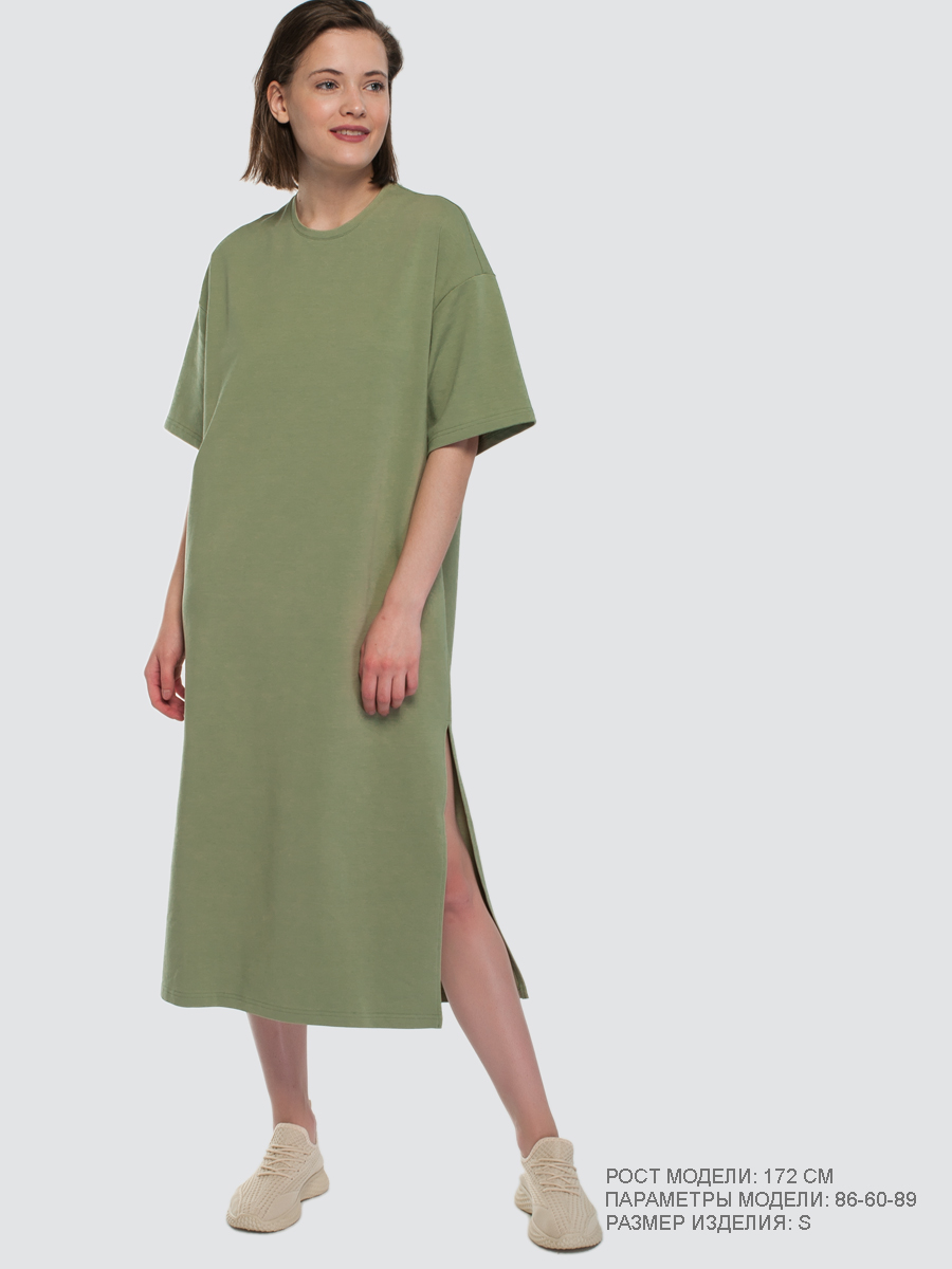 Платье Мармалато, цвет оливковый #3