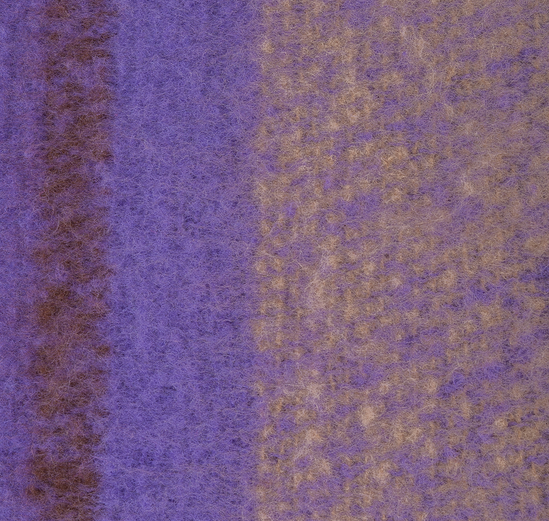 Женский зимний палантин Мармалато, цвет Фиолетовый-мультиколор #2