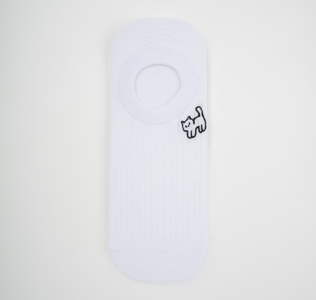 Носки (1 пара) Мармалато, цвет белый-черный #1