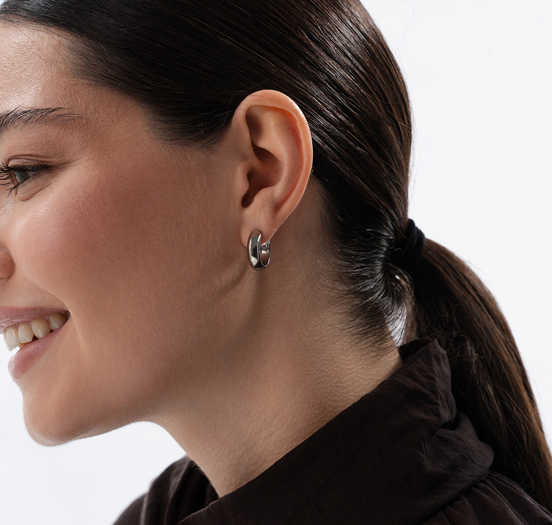 Серьги Мармалато, цвет Серебро #4