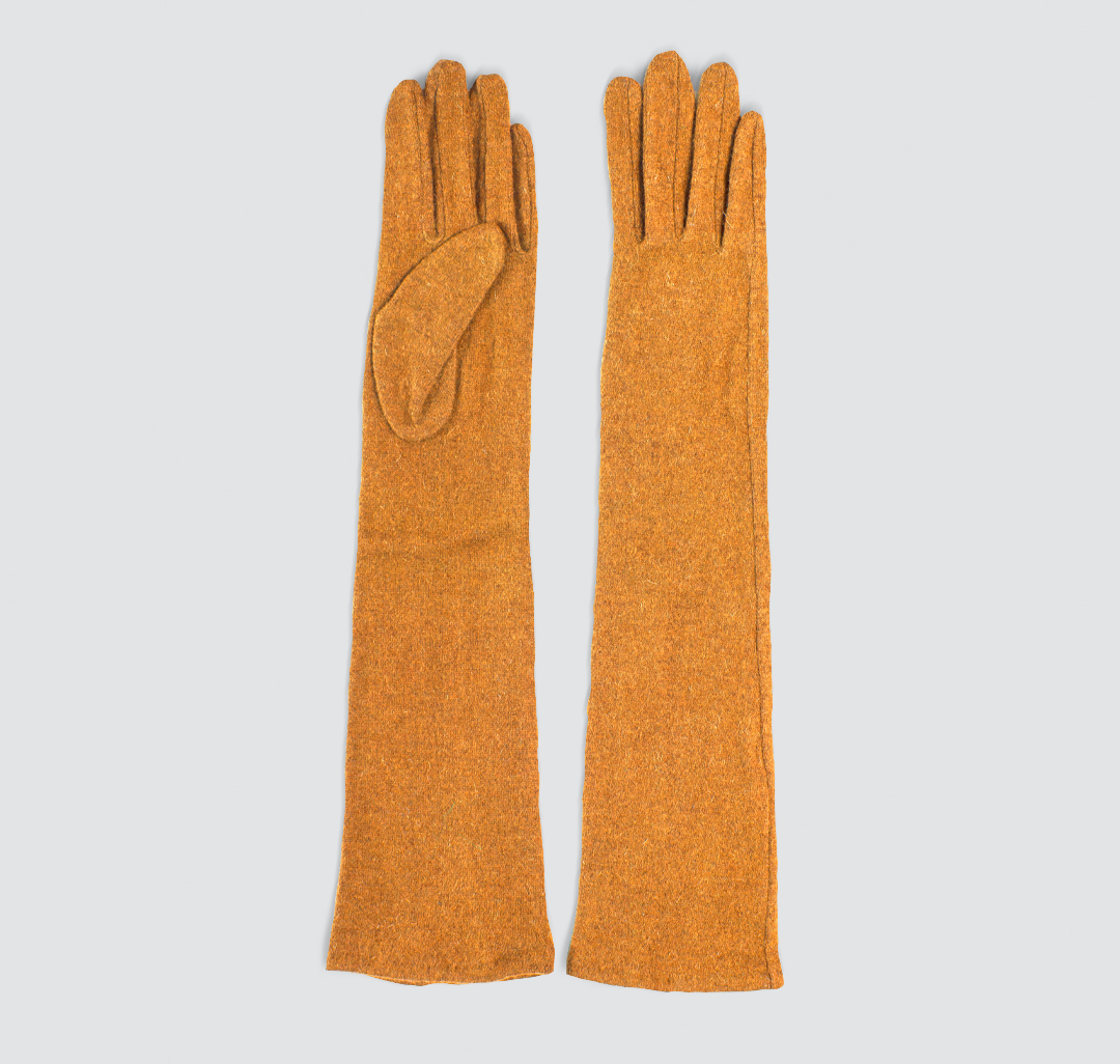 Перчатки Мармалато, цвет Горчичный #1