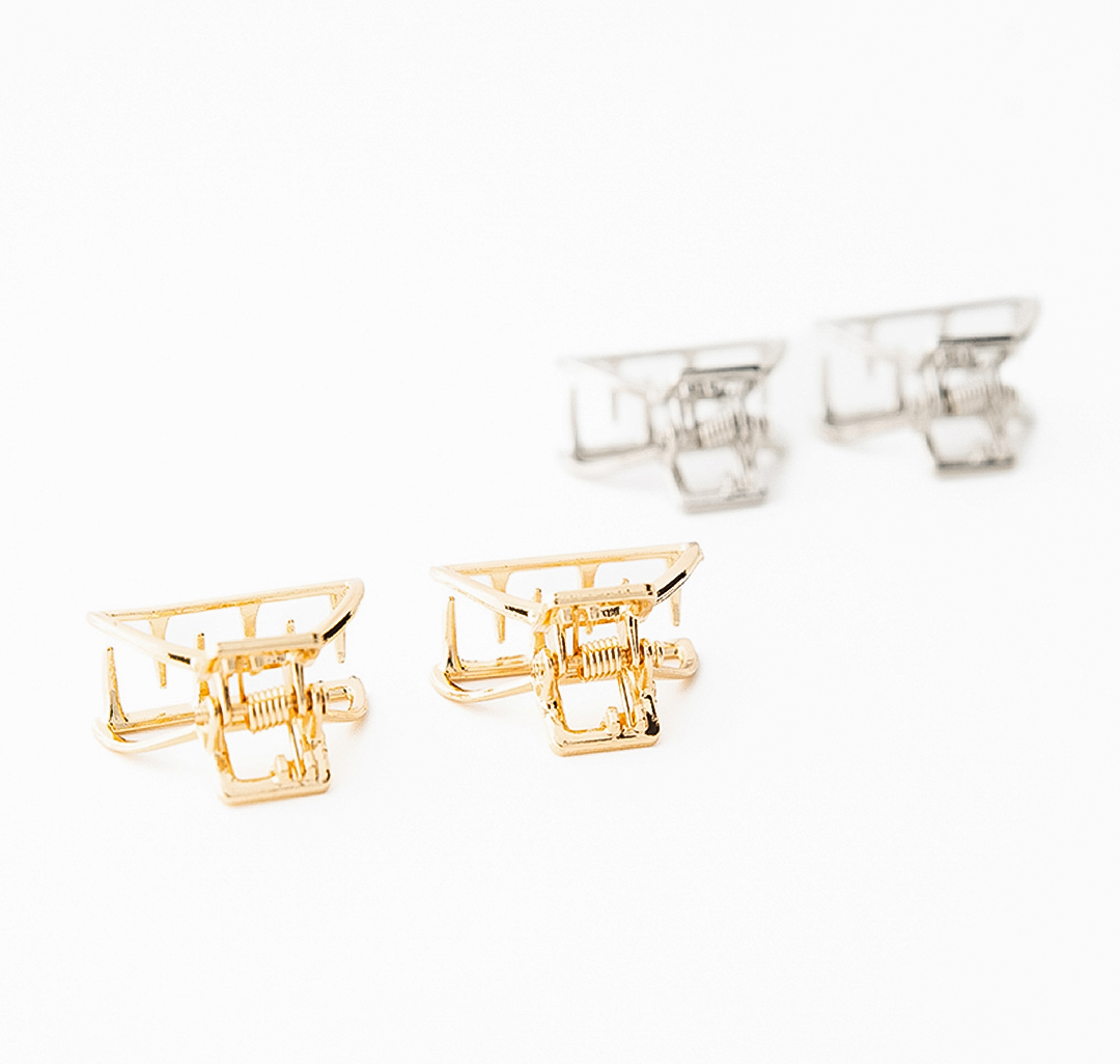 Набор крабов (4 шт) Мармалато, цвет золото-серебро #3