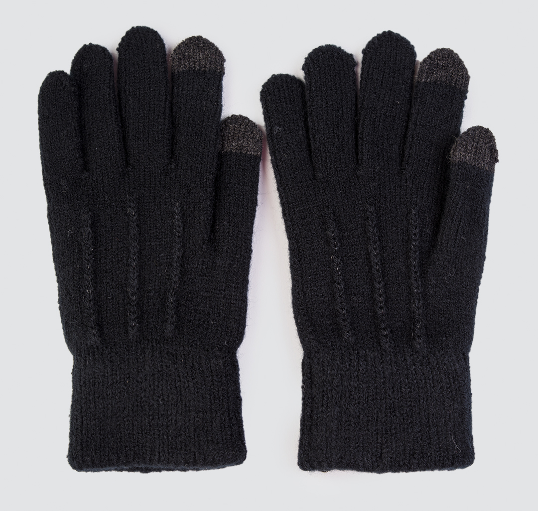 Женские перчатки Мармалато, цвет Черный #1