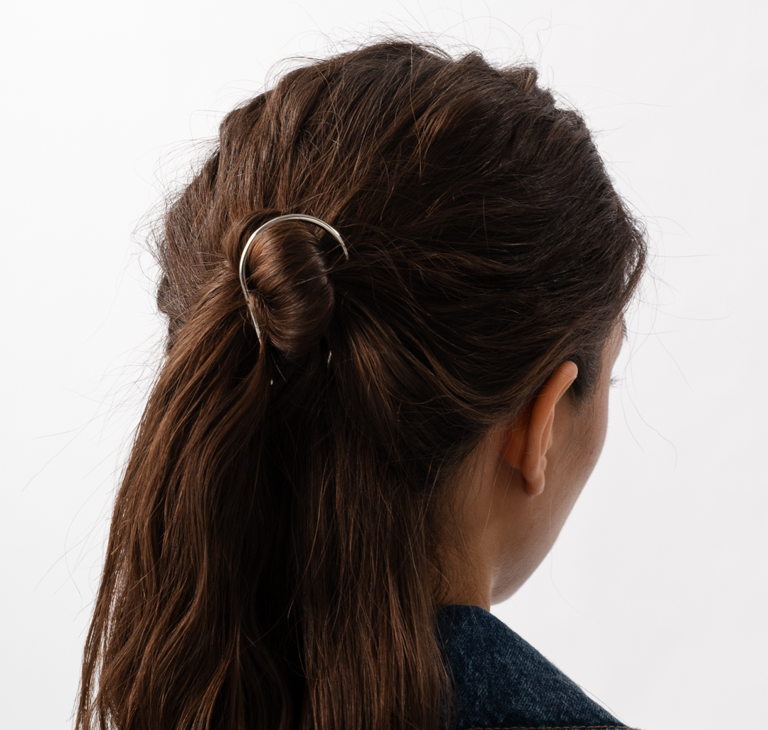 Шпилька Мармалато, цвет серебро #1