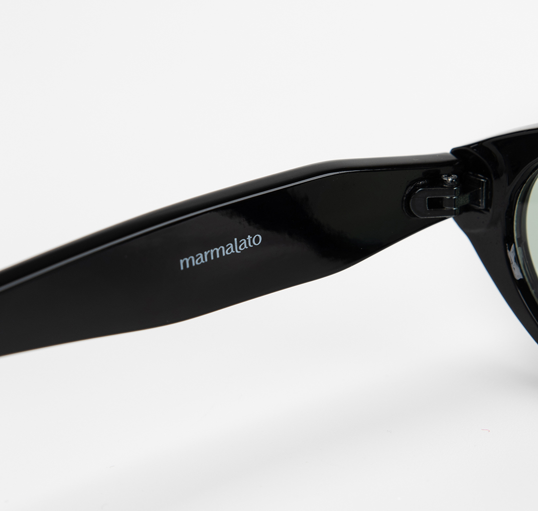 Очки с чехлом Мармалато, цвет черный-зеленый #6