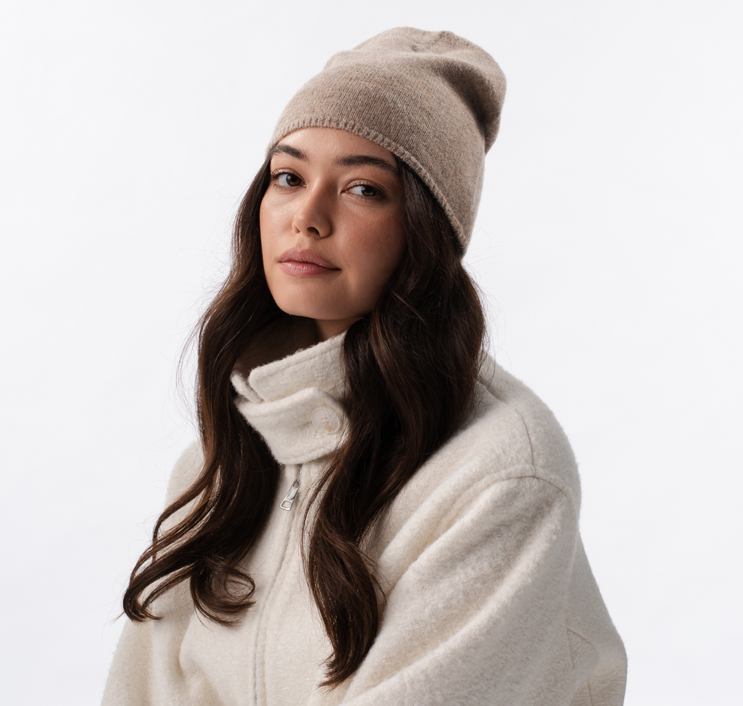 Шапка Мармалато, цвет темно-бежевый #2