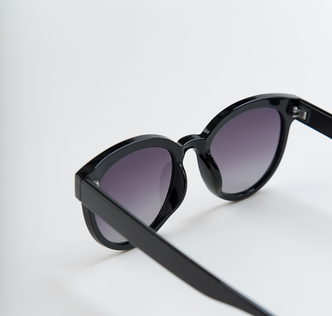 Очки солнцезащитные с поляризацией черные Мармалато, цвет черный #6