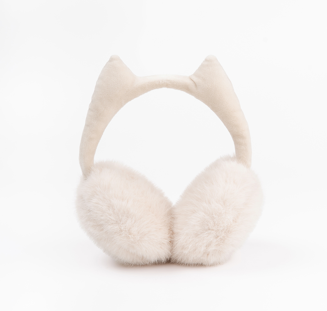 Наушники меховые Мармалато, цвет светло-бежевый #3