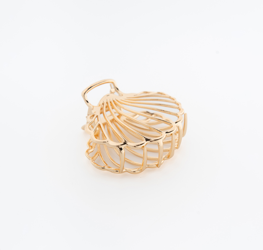 Заколка-краб Мармалато, цвет золото #4