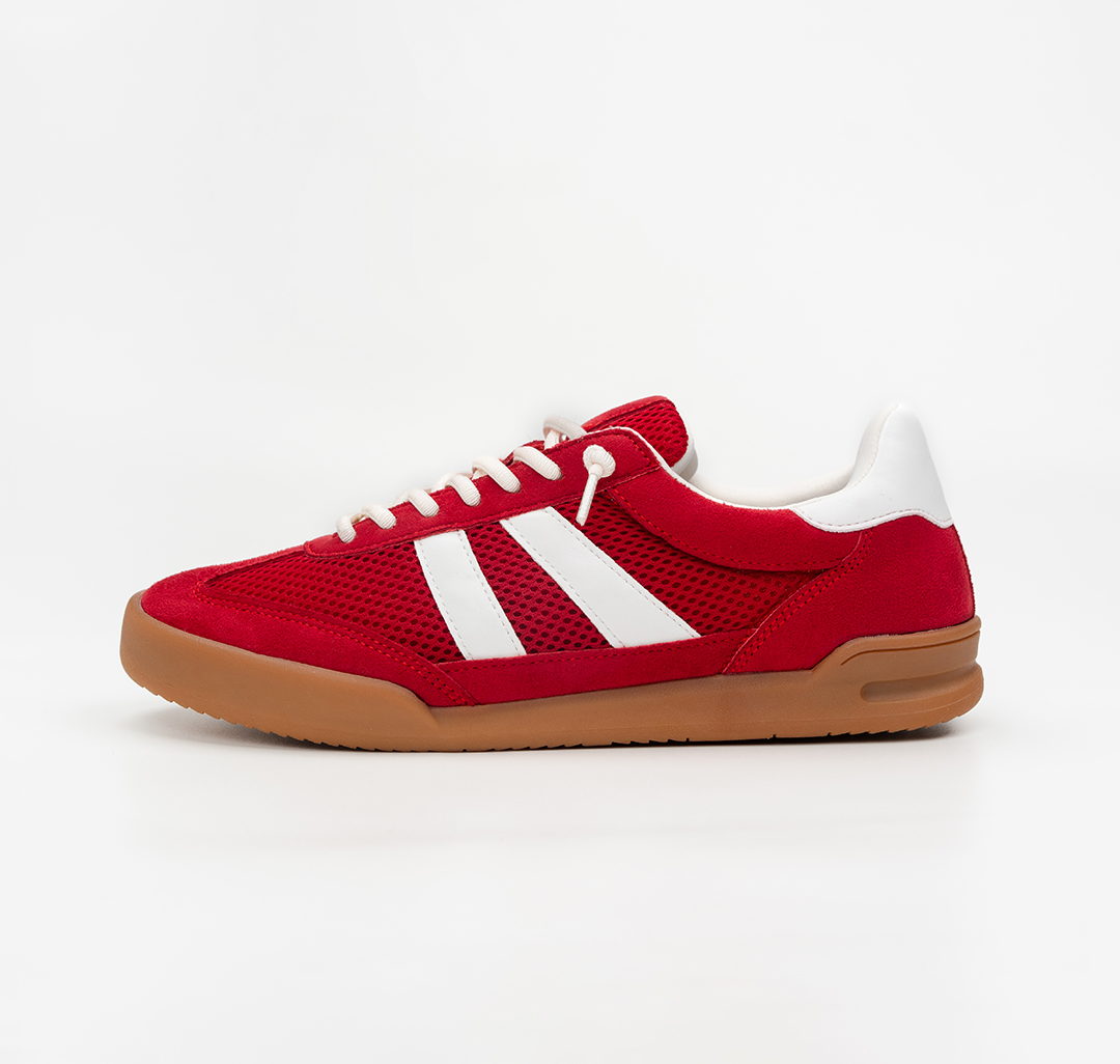 Кеды Мармалато, цвет красный-разноцветный #1