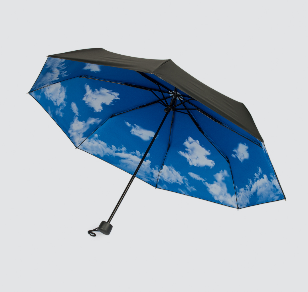 Зонт Мармалато, цвет Черный-синий #3
