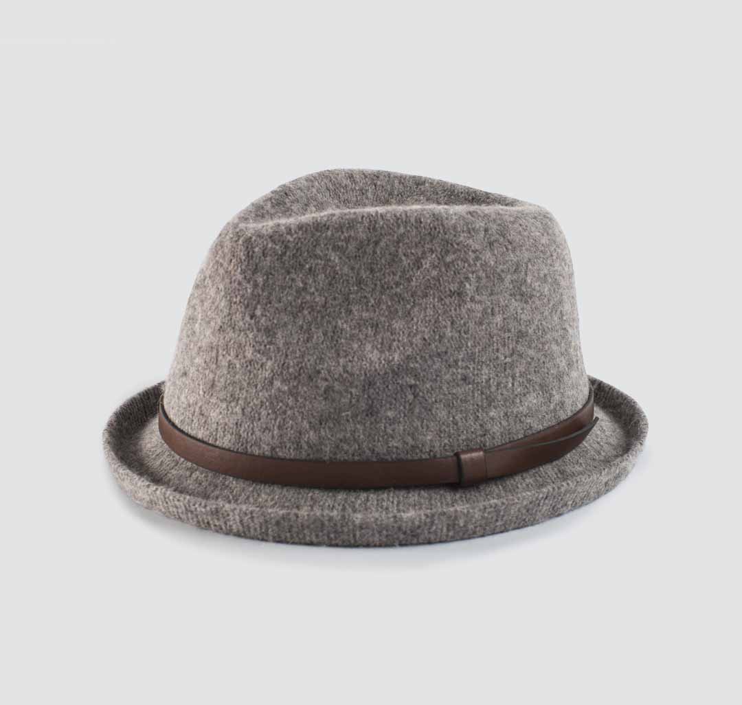 Шляпа Мармалато, цвет Серый-коричневый #2