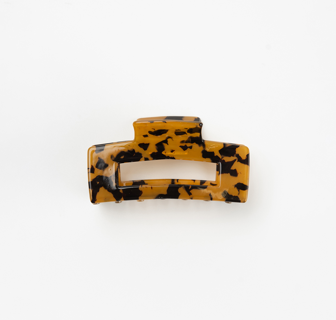 Заколка-краб Мармалато, цвет бежевый-черный #3