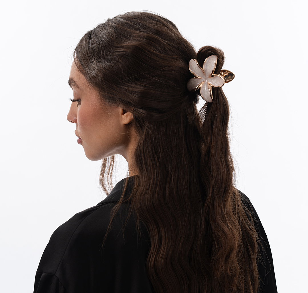 Заколка-краб Мармалато, цвет Золото-пудровый #4