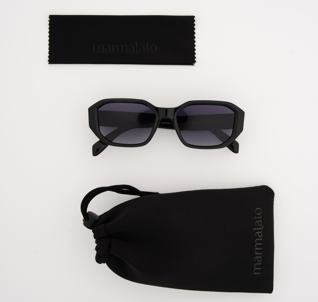 Очки с чехлом Мармалато, цвет черный #7