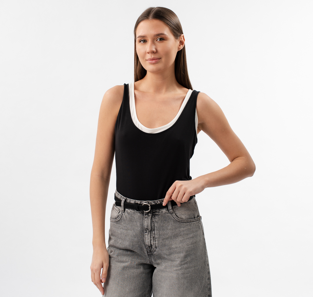 Ремень Мармалато, цвет черный-серебро #3