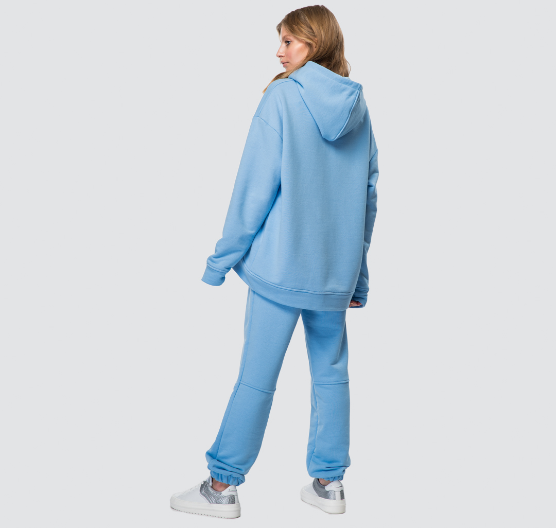 Женские спортивные брюки свободного кроя Мармалато, цвет Голубой #4