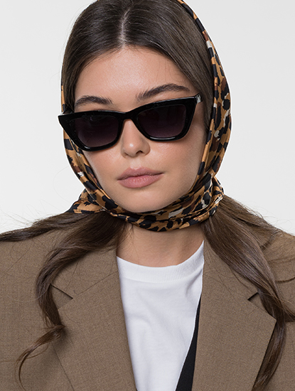 Очки солнцезащитные с поляризацией черные