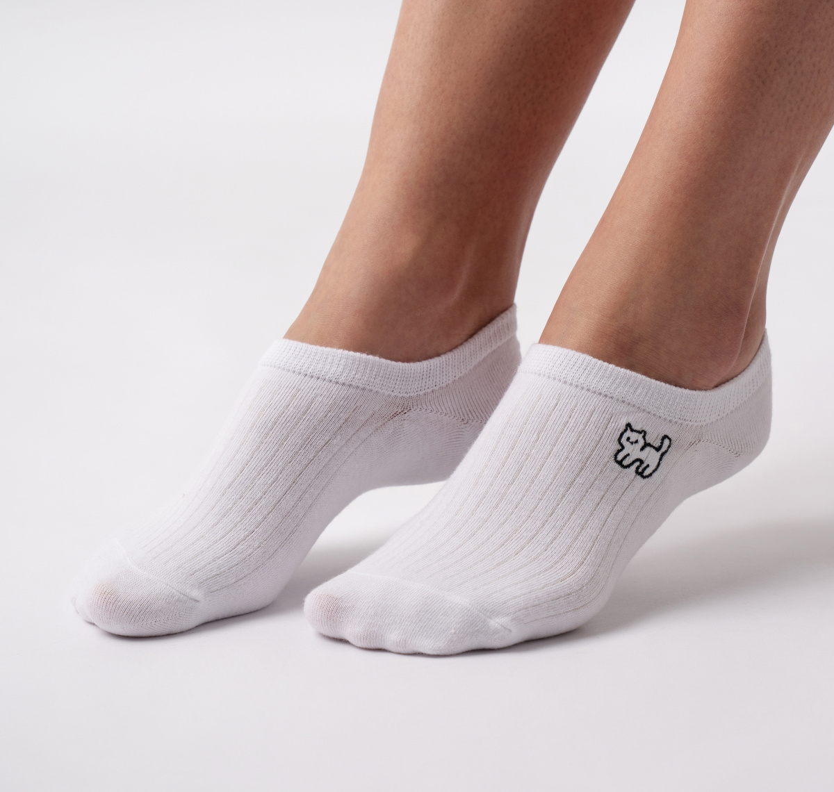 Носки (1 пара) Мармалато, цвет белый-черный #3