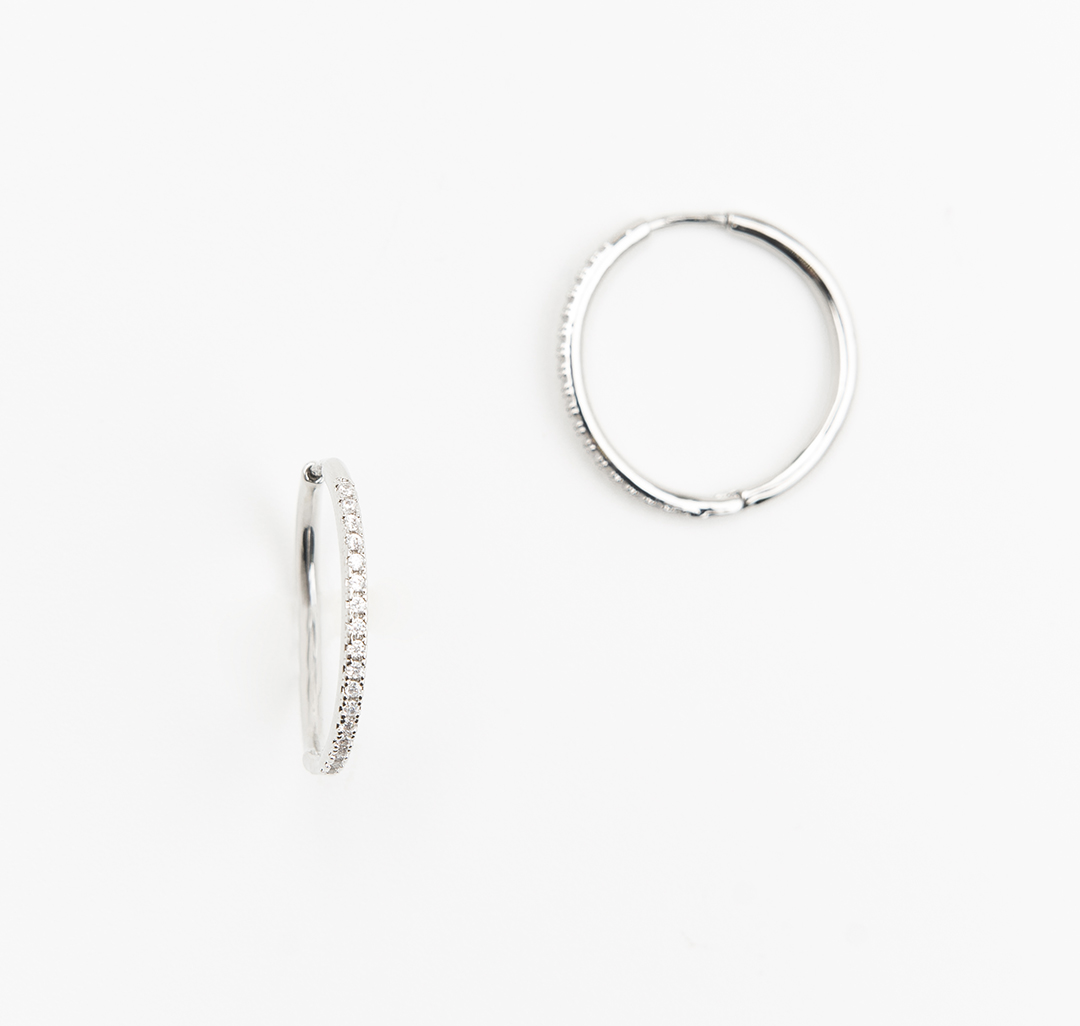 Серьги Мармалато, цвет Серебро-прозрачный #1