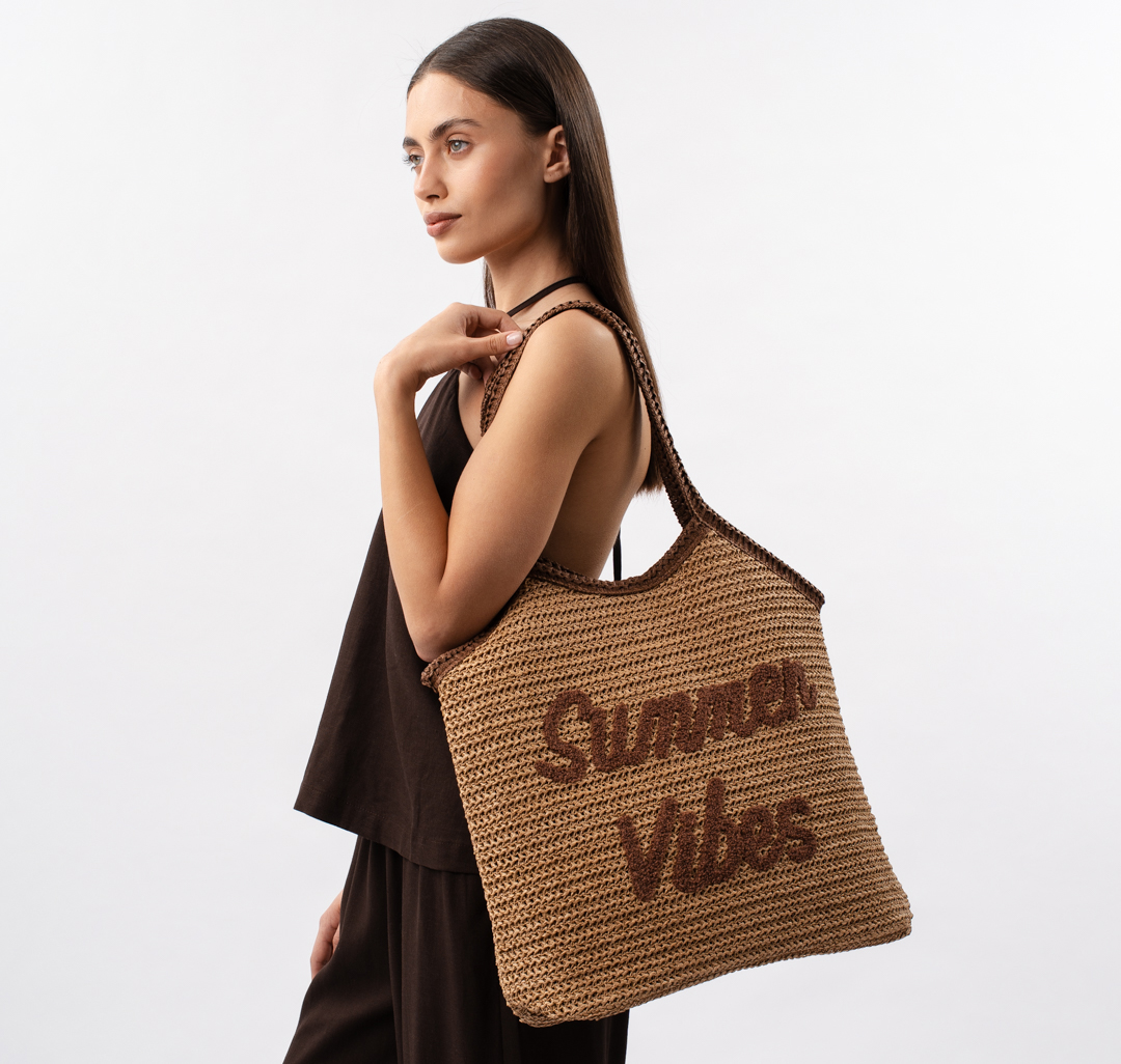 Сумка Мармалато, цвет бежевый-шоколадный #7