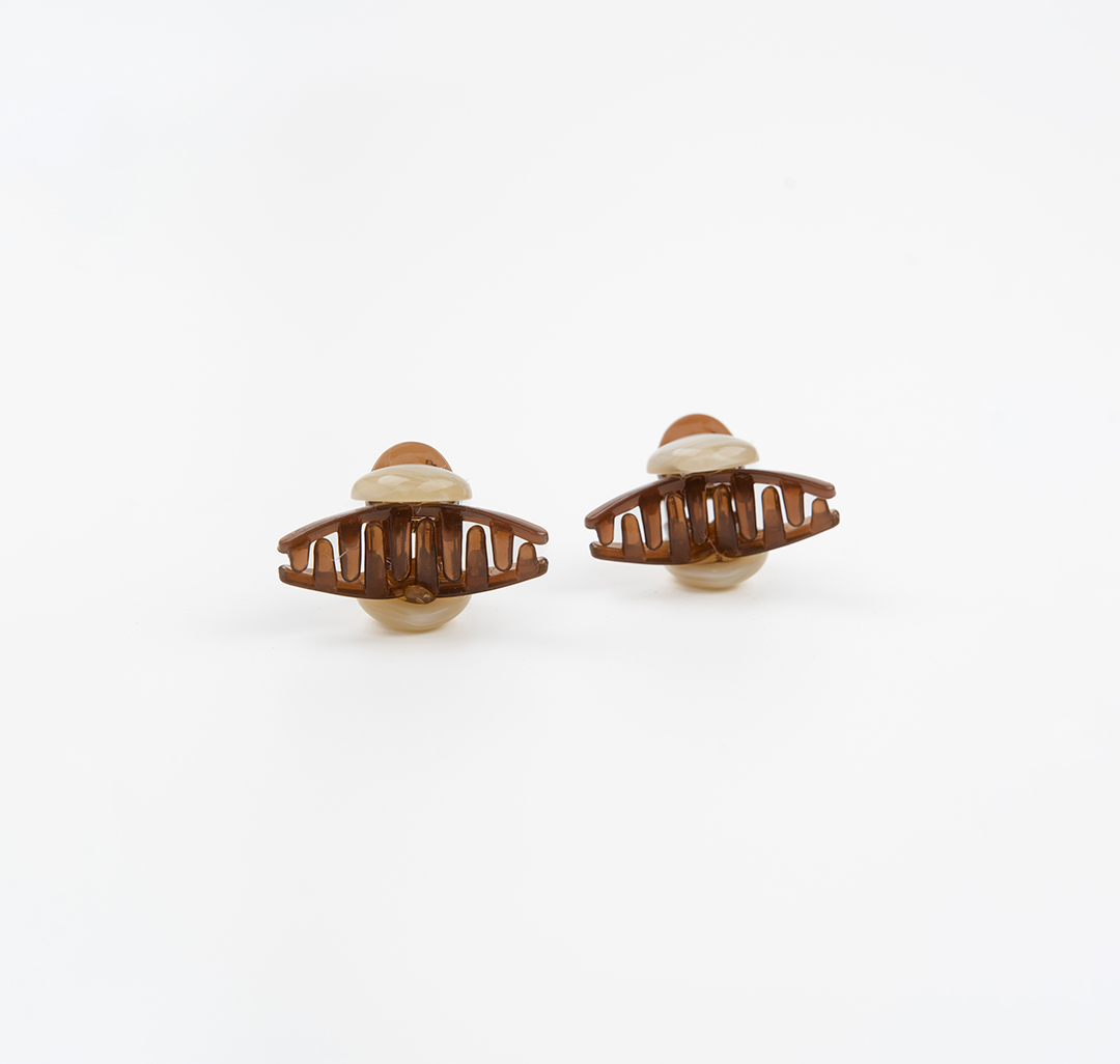 Набор крабов (2 шт) Мармалато, цвет бежевый-молочный #4