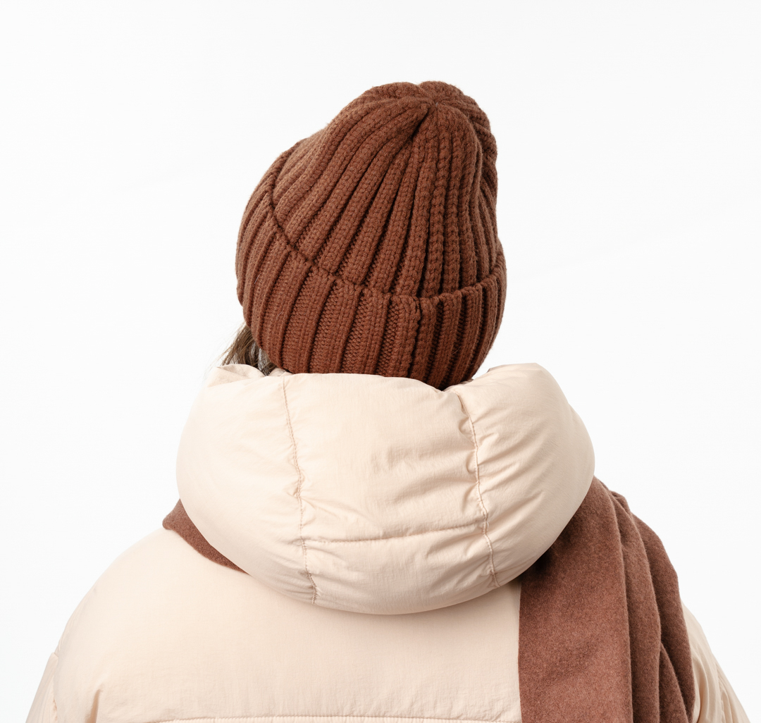 Шапка Мармалато, цвет Светло-шоколадный #3