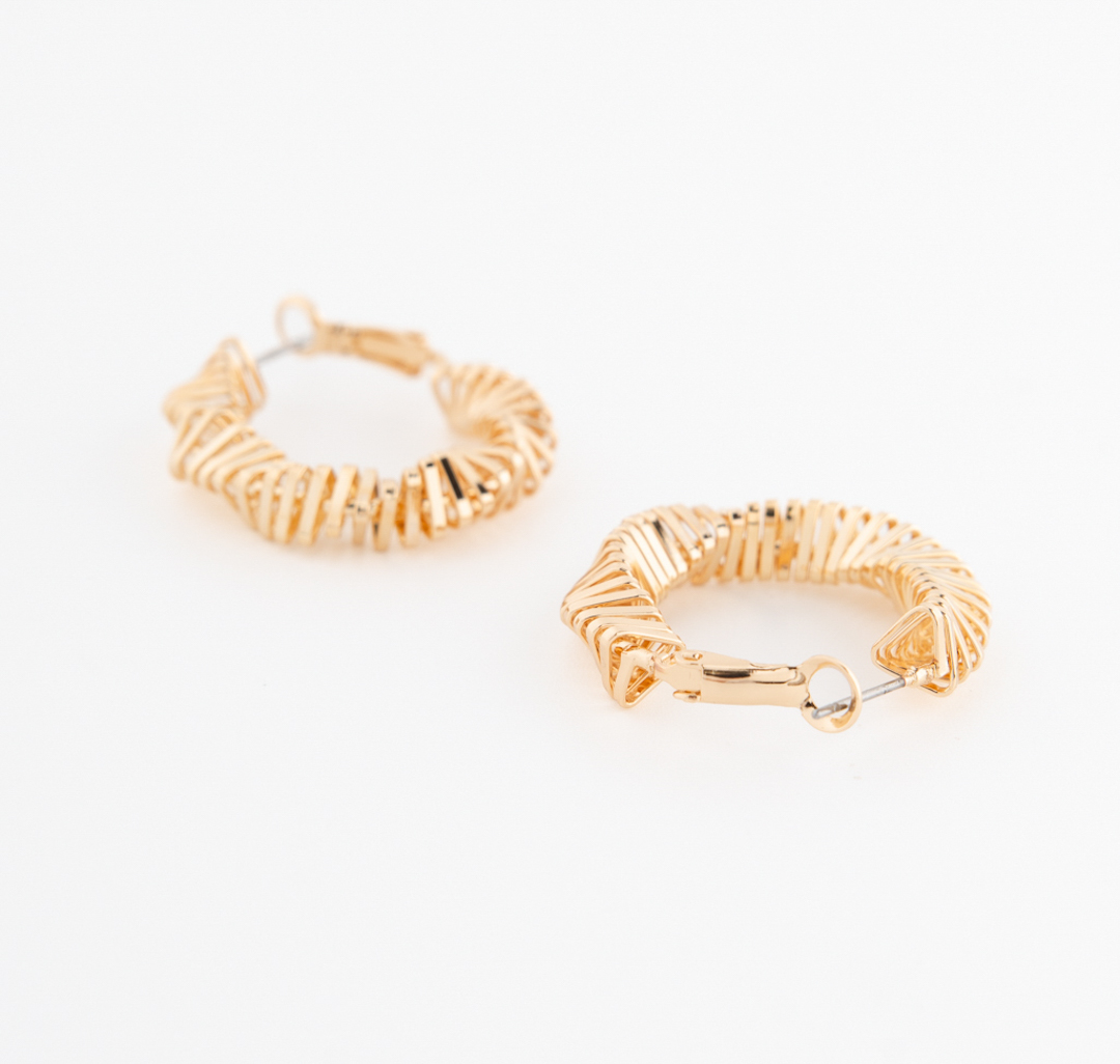 Серьги Мармалато, цвет Золото #2