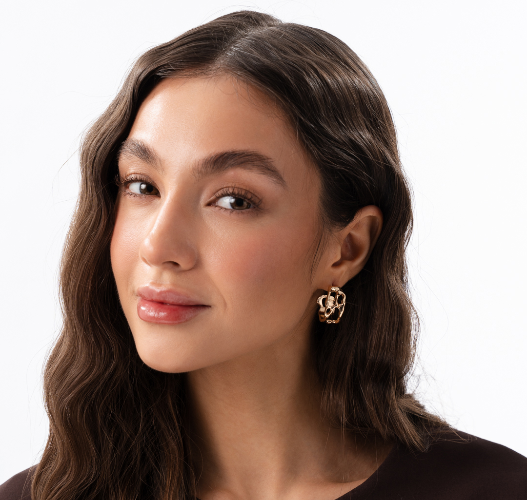 Серьги Мармалато, цвет Золото #3