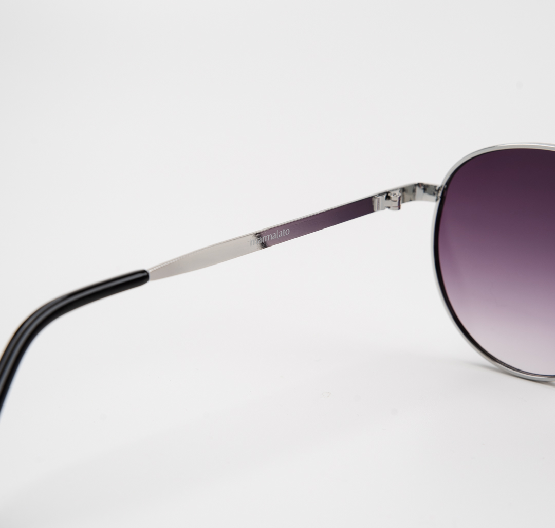 Очки с чехлом Мармалато, цвет черный-серебро #5